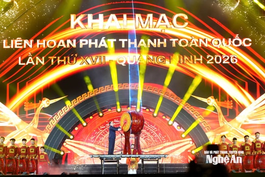 Liên hoan Phát thanh toàn quốc lần thứ XVII chính thức khai mạc