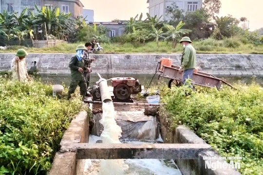 Nghệ An: Tăng tốc nạo vét, “giải cứu” dòng chảy đảm bảo nước tưới