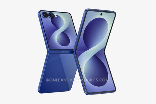 Galaxy Z Flip8 lộ diện qua ảnh render: Thiết kế mỏng hơn cùng chip xử lý 2nm mạnh mẽ