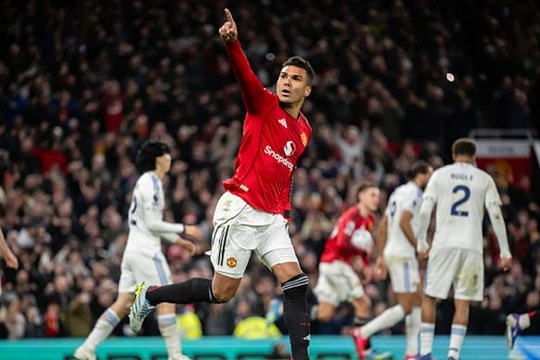 Casemiro và vũ điệu sau cùng tại Old Trafford: Điểm sáng giữa thất bại của Man Utd
