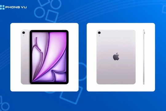 Mua iPad Air M4 tại Phong Vũ nhận bộ quà tặng và ưu đãi trị giá 1,3 triệu đồng