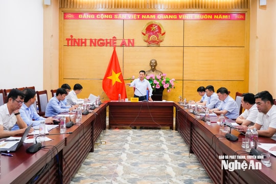 Tập trung hoàn thiện điều chỉnh quy hoạch phân khu Đại lộ Vinh - Cửa Lò
