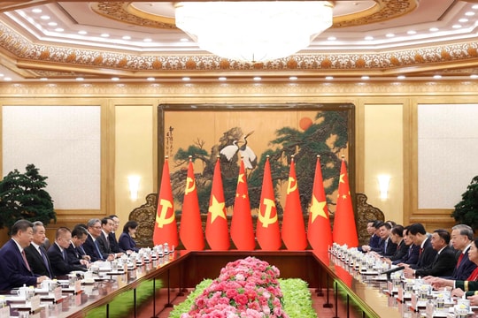 Tổng Bí thư, Chủ tịch nước Tô Lâm hội đàm với Tổng Bí thư, Chủ tịch nước Trung Quốc