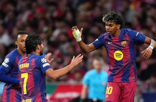 Barcelona thắng Atletico 2-1 tại Metropolitano: Màn trình diễn rực sáng của dàn sao trẻ