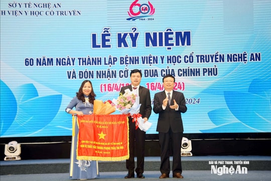 Bệnh viện Y học cổ truyền Nghệ An: 62 năm kiến tạo giá trị, hướng tới tầm cao mới
