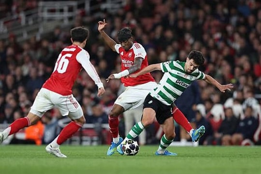 Arsenal nhọc nhằn vào bán kết Champions League sau trận hòa Sporting CP