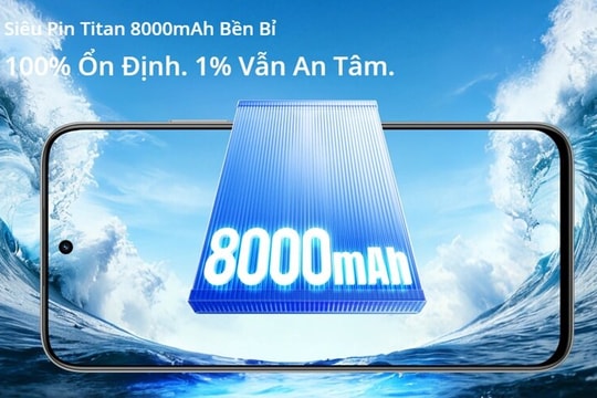Realme C100 ra mắt: Pin 8000 mAh dẫn đầu phân khúc và độ bền chuẩn quân đội
