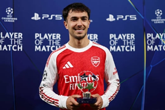 Arsenal tiến vào bán kết Champions League: Hàng thủ rực sáng và bản lĩnh Zubimendi