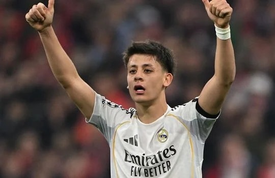Arda Guler lập kỷ lục tại Allianz Arena trong ngày Real Madrid rời Champions League