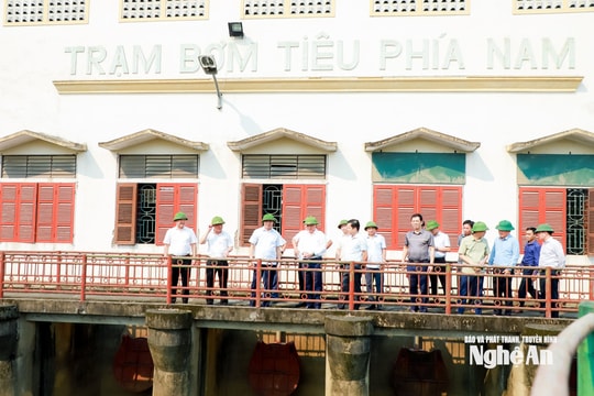 Nghệ An: Đẩy nhanh nâng cấp hạ tầng đô thị, chống ngập trước mùa mưa bão