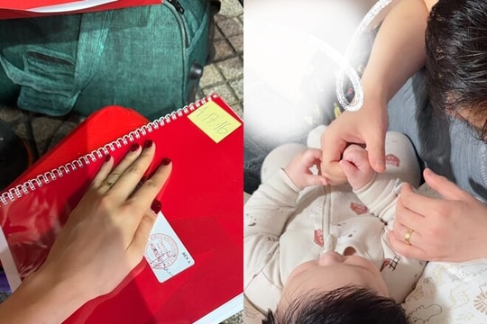 Hoa hậu Diễm Hương khoe con trai 5 tháng tuổi được hứa tặng 2 căn nhà mặt tiền