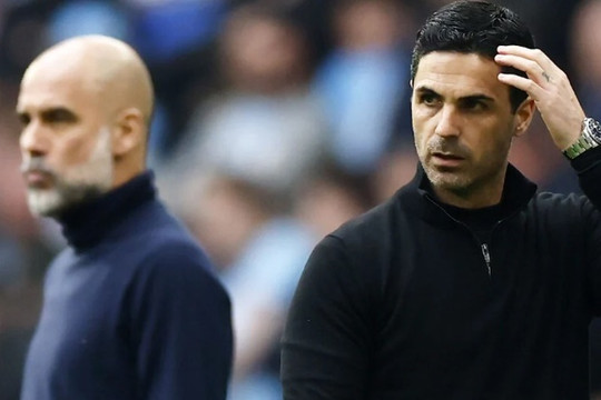 Arsenal và Man City: Khúc cua định mệnh cho tham vọng vô địch của Mikel Arteta