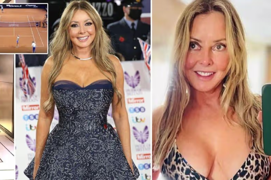 Sự cố lộ mic tại Stuttgart Open: Đời tư nữ MC Carol Vorderman bị bàn tán công khai