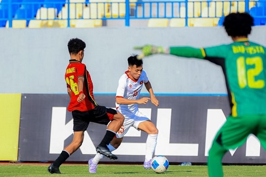 U17 Việt Nam phô diễn sức mạnh vượt trội tại giải Đông Nam Á: Ghi 14 bàn sau 2 trận