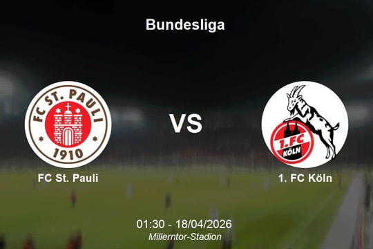 Nhận định FC St. Pauli vs 1. FC Köln - Bundesliga