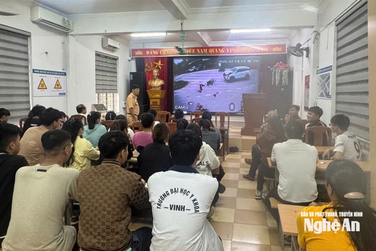 Xem hình ảnh tai nạn trước giờ sát hạch: Tăng ý thức về trách nhiệm sau vô lăng