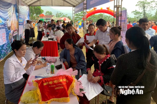 Có 15.000 vị trí việc làm cho lao động vùng biên Nghệ An