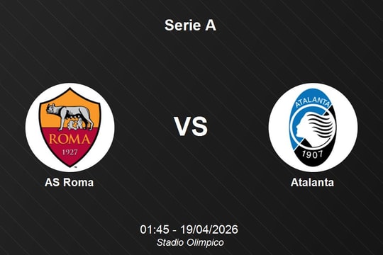 Nhận định AS Roma vs Atalanta - Serie A