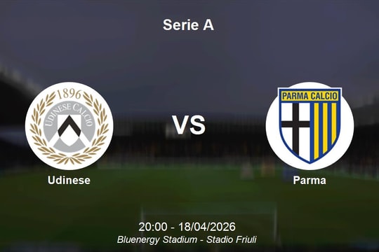 Nhận định Udinese vs Parma - Serie A: Cơ hội bứt phá của đội chủ sân Friuli