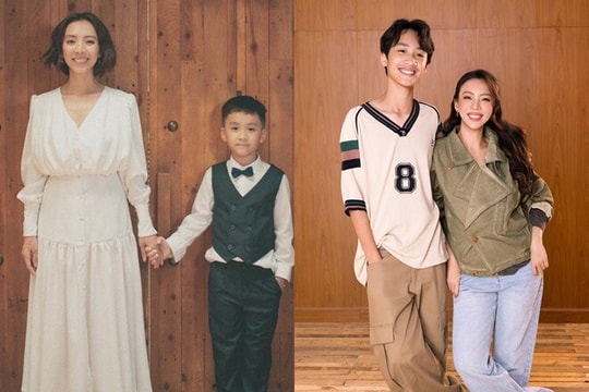 Andy nhà Thu Trang và Rio nhà Lý Hải: Những quý tử đa tài, cao lớn vượt trội