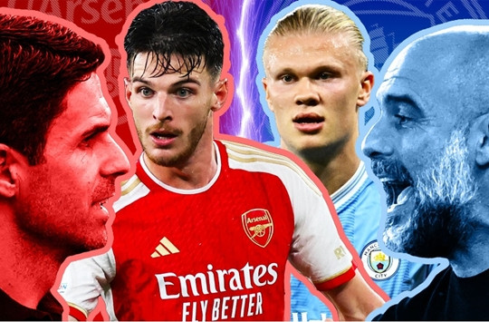 Man City đối đầu Arsenal: Trận chiến tại Etihad định đoạt vương miện Ngoại hạng Anh