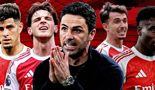 Sự bảo thủ của Mikel Arteta: Khi đôi chân Arsenal 'biểu tình' trước ngưỡng cửa lịch sử