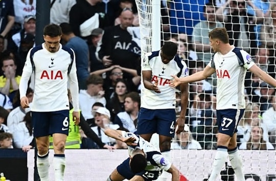 Tottenham hòa kịch tính Brighton 2-2: Bi kịch phút 90+5 và bóng ma xuống hạng