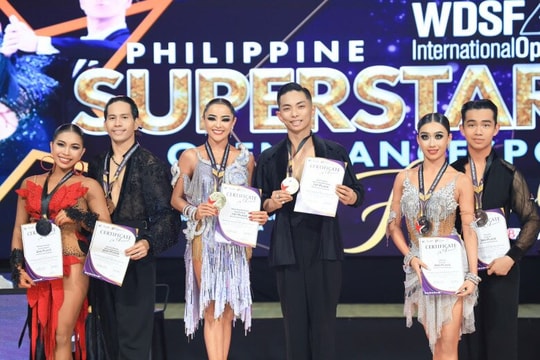 Phan Hiển giành 3 huy chương Vàng tại Giải vô địch Dancesport Đông Nam Á 2026