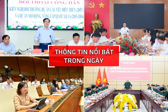 Nghệ An: Thông tin nổi bật ngày 20/4