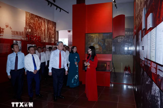 Lễ kỷ niệm 120 năm ngày sinh Tổng Bí thư Hà Huy Tập
