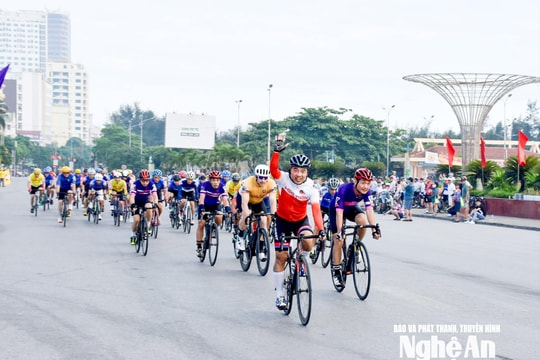 Xe đạp thể thao Nghệ An: Người chơi đông, sân chơi vẫn thiếu
