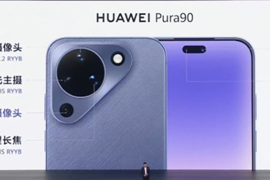 Huawei Pura 90 ra mắt: Thiết kế camera bất đối xứng và pin 6500 mAh trong thân máy 7mm