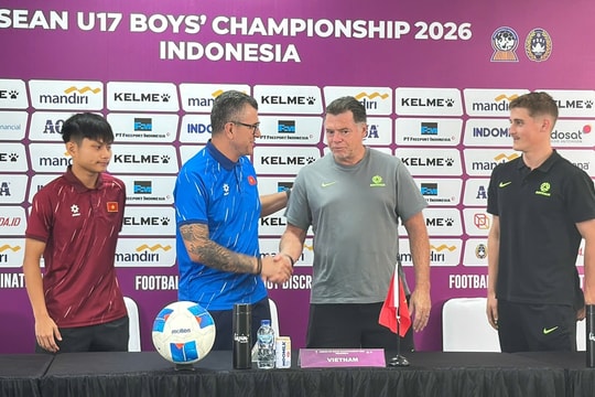 U17 Việt Nam quyết đấu Australia: HLV Cristiano Roland tự tin trước thử thách lớn