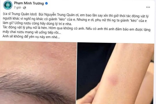 Công an xác minh vụ ca sĩ Trung Quân Idol bị tố hành hung vợ bác sĩ tại TP.HCM