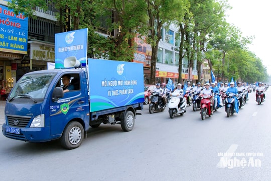 Hội LHPN tỉnh Nghệ An phát động "Sản xuất sạch - Thực phẩm an toàn, vì sức khỏe cộng đồng"