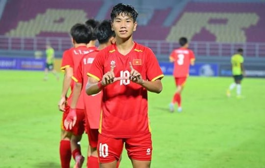 Chu Ngọc Nguyễn Lực: 'Nhạc trưởng' số 10 đưa U17 Việt Nam vào chung kết Đông Nam Á