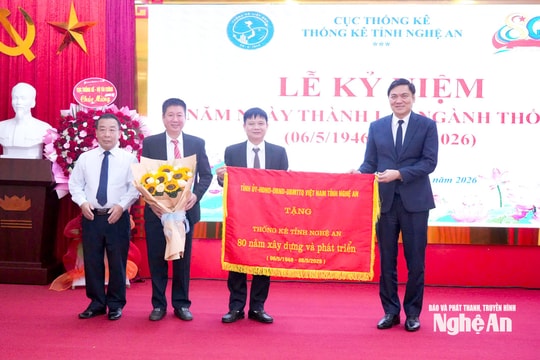 Thống kê Nghệ An kỷ niệm 80 năm Ngày thành lập ngành Thống kê Việt Nam