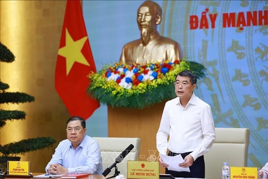 Thủ tướng Lê Minh Hưng chủ trì Hội nghị toàn quốc đẩy mạnh phân bổ, giải ngân vốn đầu tư công
