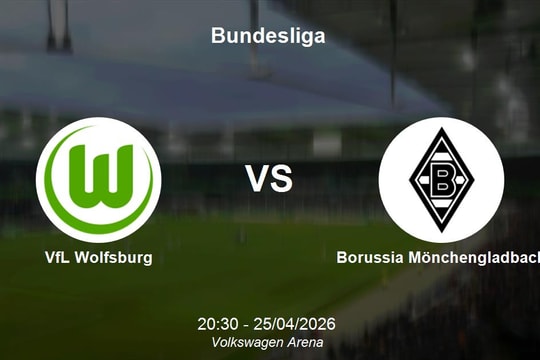 Nhận định VfL Wolfsburg vs Borussia Mönchengladbach - Bundesliga 20h30 ngày 25/04