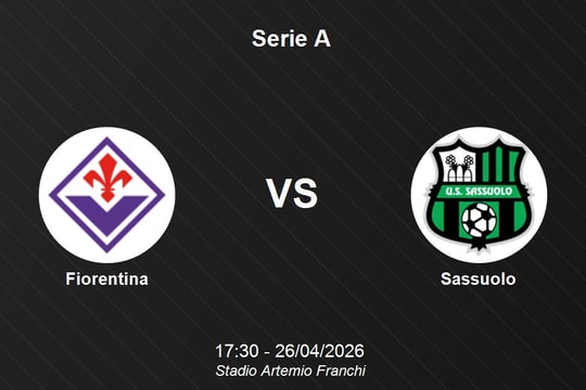 Nhận định Fiorentina vs Sassuolo - Serie A: Cuộc đối đầu tại Artemio Franchi