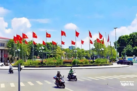 Sắc cờ lan tỏa niềm tự hào dân tộc