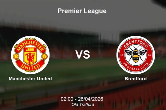 Nhận định Manchester United vs Brentford - Premier League: Thử thách tại Old Trafford