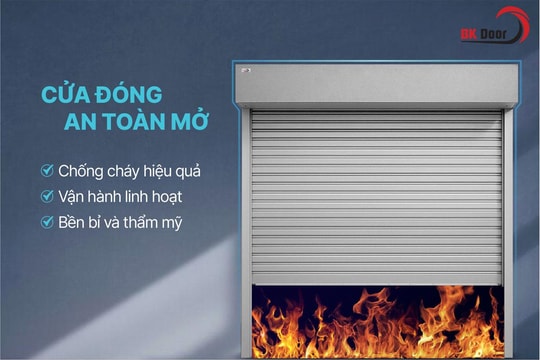 BK Door cung cấp giải pháp cửa chống cháy đạt tiêu chuẩn PCCC cho công trình
