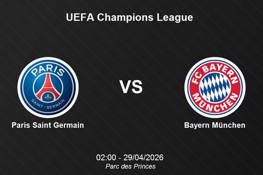 Nhận định PSG vs Bayern München: Đại chiến rực lửa tại UEFA Champions League