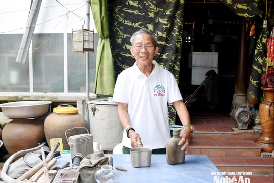Giữ lại thời hoa lửa trong từng kỷ vật