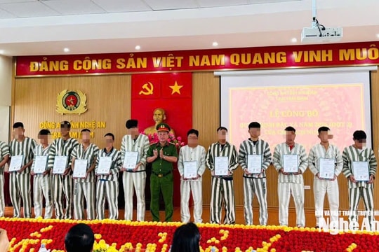 Nghệ An ban hành Kế hoạch triển khai công tác đặc xá năm 2026