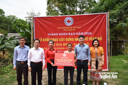 Nghệ An phát động Tháng Nhân đạo 2026