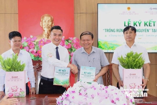 Hoàng Gia Phát ký kết phát triển mô hình trồng rừng "sạch" theo tiêu chuẩn FSC tại Hà Tĩnh