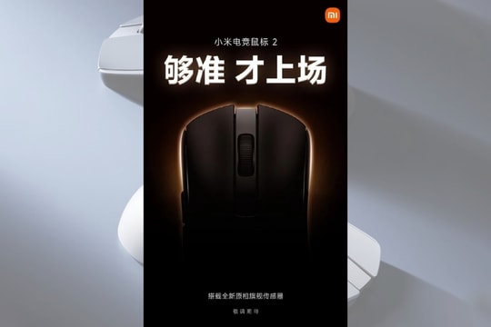 Xiaomi hé lộ Gaming Mouse 2: Trang bị cảm biến PixArt đầu bảng tối ưu cho eSports