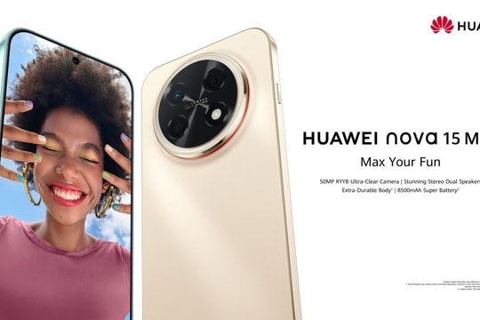 Huawei Nova 15 Max ra mắt quốc tế: Pin dung lượng 8.500 mAh và camera RYYB